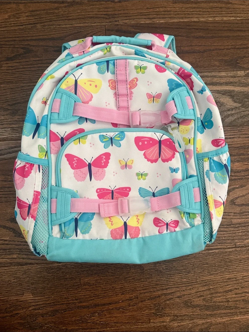 Pottery Barn Kids Large Butterfly Backpack & Lunchbox Set